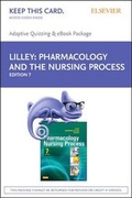 Cover: Pharmacology and the Nursing Process - E-Book on Vitalsource and Elsevier Adaptive Quizzing Package - Mosby
