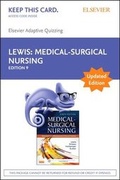 Cover: Elsevier Adaptive Quizzing for Medical-Surgical Nursing (Access Card), Updated Edition - Mosby