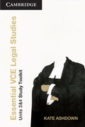 Cover: Essential VCE Legal Studies Units 3 and 4 - Cambridge University Press