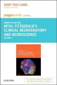 Enlarge image Cover: Fitzgerald's Clinical Neuroanatomy and Neuroscience Elsevier eBook on Intel Education Study (Retail Access Card) - Elsevier