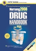 Cover: Nursing2008 Drug Handbook for PDA - Lww