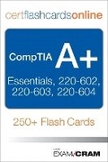Cover: CompTIA A+ Flash Cards Online Student Access Code Card - Pearson It Certification