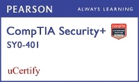 Enlarge image Cover: CompTIA Security+ SY0-401 uCertify Labs Student Access Card - Pearson It Certification