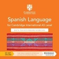 Cover: Cambridge International AS Level Spanish Language Digital Teacher's Resource Access Card - Cambridge University Press