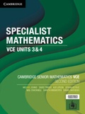 Cover: Specialist Mathematics VCE Units 3&4 Online Teaching Suite Code - Cambridge University Press