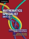Cover: Mathematics Specialist Units 3&4 for Western Australia Digital Code - Cambridge University Press