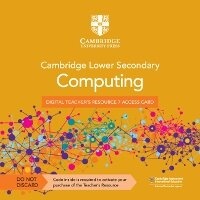 Enlarge image Cover: Cambridge Lower Secondary Computing Digital Teacher's Resource 7 Access Card - Cambridge University Press