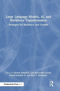 Enlarge image Cover: Large Language Models, AI, and Workforce Transformation - Productivity Press