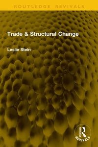 Enlarge image Cover: Trade & Structural Change - Taylor & Francis