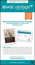 Cover: American Democracy in Context Vantage Shipped Access Card - CQ Press
