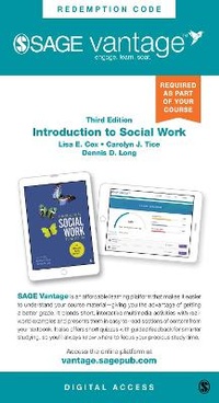 Enlarge image Cover: Introduction to Social Work- Vantage Slimpack - Sage Publications, Inc