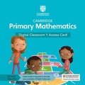 Cover: Cambridge Primary Mathematics Digital Classroom 1 Access Card (1 Year Site Licence) - Cambridge University Press