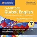 Cover: Cambridge Global English Stage 7 Cambridge Elevate Digital Classroom Access Card (1 Year) - Cambridge University Press