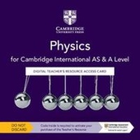 Enlarge image Cover: Cambridge International AS & A Level Physics Digital Teacher's Resource Access Card - Cambridge University Press