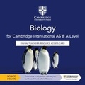 Cover: Cambridge International AS & A Level Biology Digital Teacher's Resource Access Card - Cambridge University Press