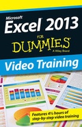 Bild: Excel 2013 for Dummies Video Training Course - Wiley