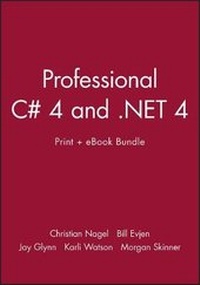 Enlarge image Cover: Professional C# 4 and .Net 4 Print + eBook Bundle - Wrox Press