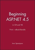Cover: Beginning ASP.Net 4.5: In C# and VB Print + eBook Bundle - Wiley