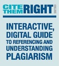 Cover: Cite Them Right Online - Palgrave Macmillan