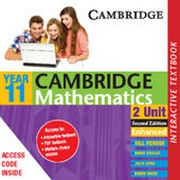 Enlarge image Cover: Cambridge 2 Unit Mathematics Year 11 Enhanced Interactve Textbook - Cambridge University Press