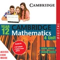 Cover: Cambridge 4 Unit Mathematics Year 12 PDF Textbook - Cambridge University Press