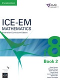 Cover: ICE-EM Mathematics Australian Curriculum Edition Year 8 Book 2 PDF Textbook - Cambridge University Press
