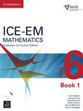 Cover: ICE-EM Mathematics Australian Curriculum Edition Year 6 Book 1 PDF Textbook - Cambridge University Press
