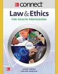 Cover: Connect Access Card for Law & Ethics for the Health Professions - McGraw-Hill Education