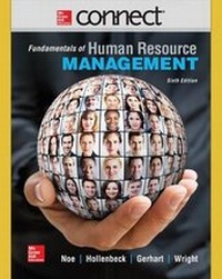 Enlarge image Cover: Connect 1 Semester Access Card for Fundamentals of Human Resource Management - McGraw-Hill Education