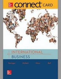 Enlarge image Cover: Connect Access Card for International Business - McGraw-Hill Education
