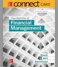 Enlarge image Cover: Connect 1-Semester Access Card for Foundations of Financial Management - McGraw-Hill Education