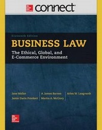 Enlarge image Cover: Connect 2 Semester Access Card for Business Law - McGraw-Hill Education