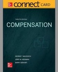 Cover: Connect Access Card for Compensation - McGraw-Hill Education