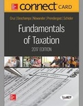 Cover: Connect Access Card for Fundamentals of Taxation 2017 Ed 10e - McGraw-Hill Education