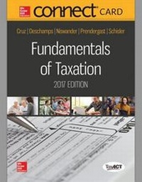 Enlarge image Cover: Connect Access Card for Fundamentals of Taxation 2017 Ed 10e - McGraw-Hill Education
