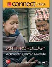 Enlarge image Cover: Connect Access Card for Anthropology: Appreciating Human Diversity - McGraw-Hill Education