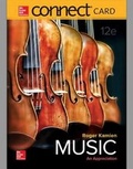 Cover: Connect Access Card for Music: An Appreciation - McGraw-Hill Education