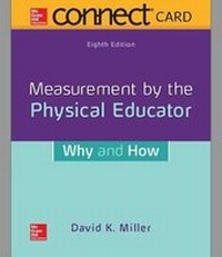 Enlarge image Cover: Connect Access Card for Measurement by the Physical Educator - McGraw-Hill Education