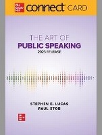 Enlarge image Cover: Connect Access Card for the Art of Public Speaking - McGraw-Hill Education