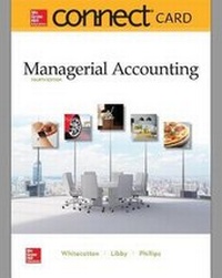 Enlarge image Cover: Connect Access Card for Managerial Accounting - McGraw-Hill Education
