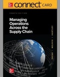 Cover: Connect Access Card for Managing Operations Across the Supply Chain - McGraw-Hill Education