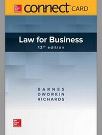 Enlarge image Cover: Connect Access Card for Law for Business - McGraw-Hill Education