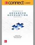 Cover: Connect Access Card for Fundamentals of Advanced Accounting - McGraw-Hill Education