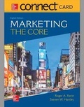 Cover: Connect Access Card for Marketing: The Core - McGraw-Hill Education