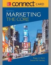 Enlarge image Cover: Connect Access Card for Marketing: The Core - McGraw-Hill Education