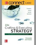 Cover: Connect Access Card for Crafting & Executing Strategy: Concepts and Cases - McGraw-Hill Education