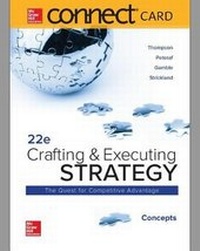 Enlarge image Cover: Connect Access Card for Crafting & Executing Strategy: Concepts - McGraw-Hill Education