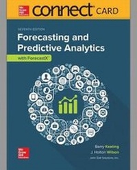 Enlarge image Cover: Connect Access Card for Forecasting and Predictive Analytics - McGraw-Hill Education