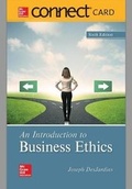 Cover: Connect Access Card for an Introduction to Business Ethics - McGraw-Hill Education