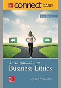 Enlarge image Cover: Connect Access Card for an Introduction to Business Ethics - McGraw-Hill Education